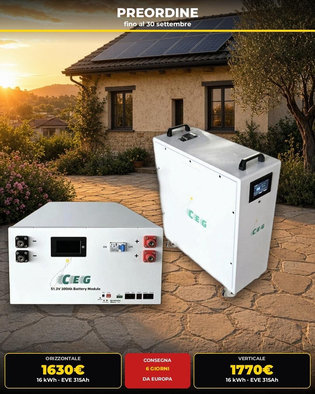 CEG batteries 16 kWh