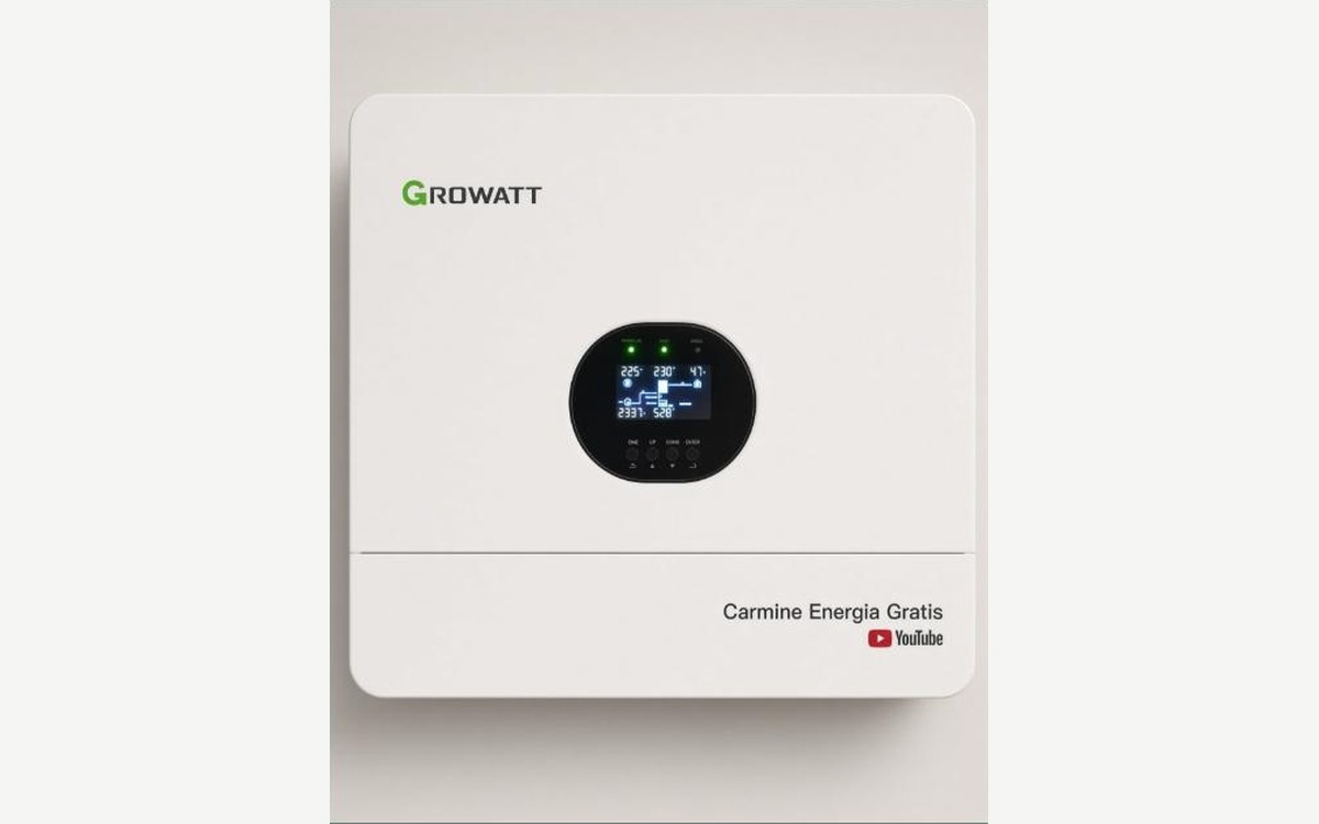 Growatt 6 / 12 kW – Carmine Energia Gratis