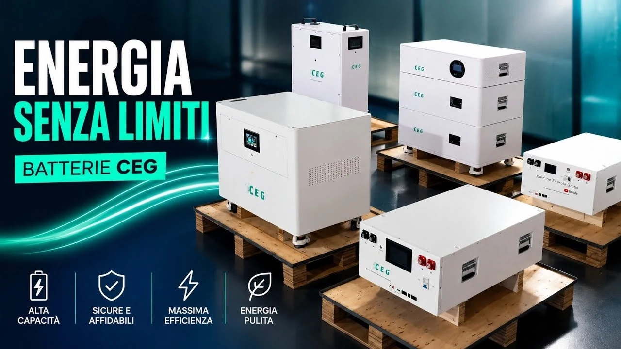 Batterie e sistemi Carmine Energia Gratis
